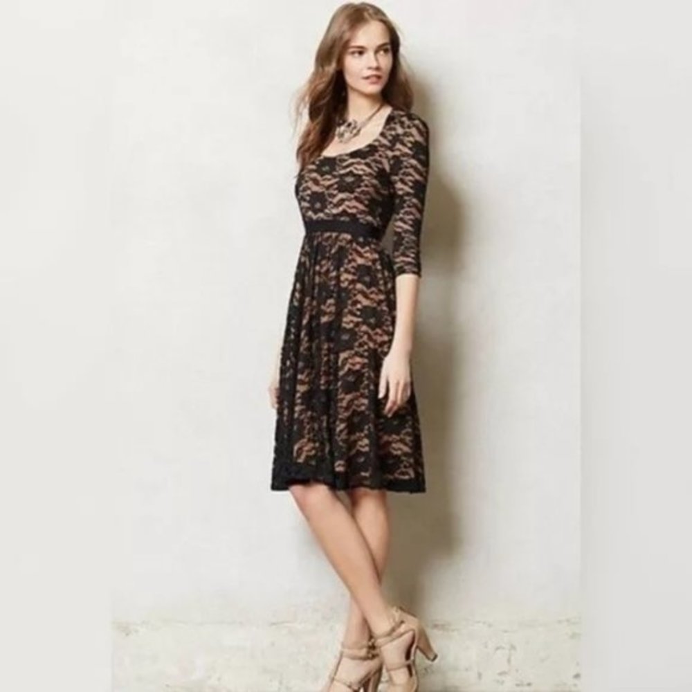 Anthropologie Marc Bouwer Lace Dress
